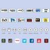 China Frameless Smart TV 32 40 50 55 65 Inch 4K UHD Android LED Ultra Slim wholesale