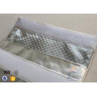 China Silicone Coated Fiberglass Fabric Inside small Fireproof Money Bag 28 x 31cm on sale