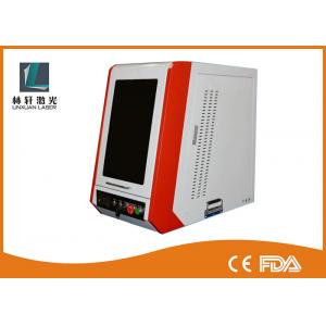 China Coated Enclosed Metal Laser Engraving Machine 7000 Mm/S For Carving Etching supplier