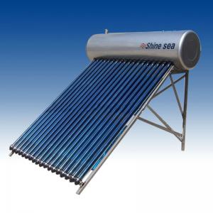 China Evacuated tube solar water heater system supplier
