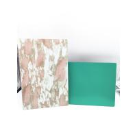 China Anodized Stone Finish ACP Sheet , High Gloss Furniture Panels 3mm Thickness on sale