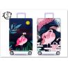 Cartoon Animal Flamingo Suitcase Covers Custom Digital Printed Luggage Protector