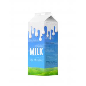 Heathy Gable Top Carton Filling Drink Carton Box 1000ml