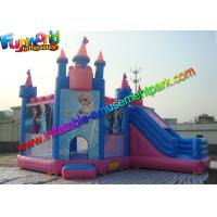 China Frozen Princess Inflatable Bouncer Castle , Princess Jumping House For Kids on sale