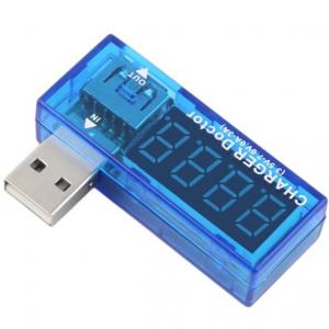 China Mini USB Power Current Voltage Meter Tester Portable Mini Current and Voltage Detector Charger Doctor supplier