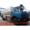 China RHD electronic discharging Dongfeng 4x2 10-15m3 Bulk Powder Feed Transport Truck Bulk-grain Carrier Bulk-materials Truck wholesale