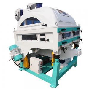 China TQSF120*2 Destoner Machine for Cleaning Wheat Paddy Maize Rice Fonio Coffee Oil Seeds supplier