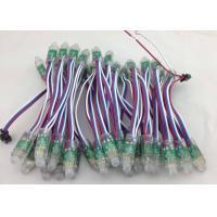 China IC Model 9823 RGB LED Pixel LED Chain Light with RED Wire + white - Blue on sale