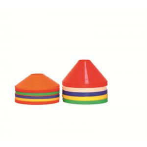 Customized Size Tourtop Soccer Football Basketball Kids Field Marker 50pcs Discs Sport Soccer Agility Cones