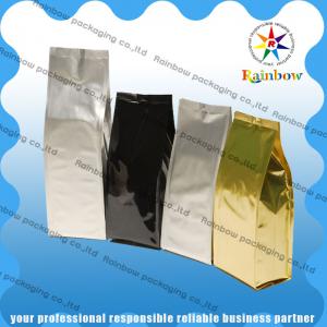 China Custom Coffee Stand Up Bags Colorful Printing Lightweight With k supplier