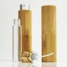 China Empty 10ml 20ml 8ml Refillable Portable Liquid Container Bamboo Plastic Perfume Atomizer Spray Bottle wholesale