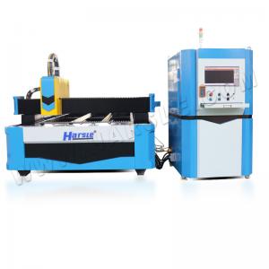 China Laser cutter，HS-500W-3015 Open type dual-drive CNC fiber laser cutting machine for sale supplier