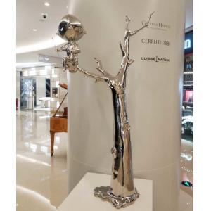 China Metal Art Indoor Ornaments Sculptures Forging Mirror Polished supplier