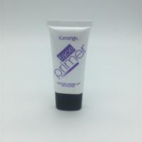 China Unique soft Tube  white hand facial body Cream with black or gold lid, empty container super flat tube on sale