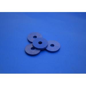 Blue Zro2 Zirconia Ceramic Parts , High Electric Pressure Washer Insulation Spacer