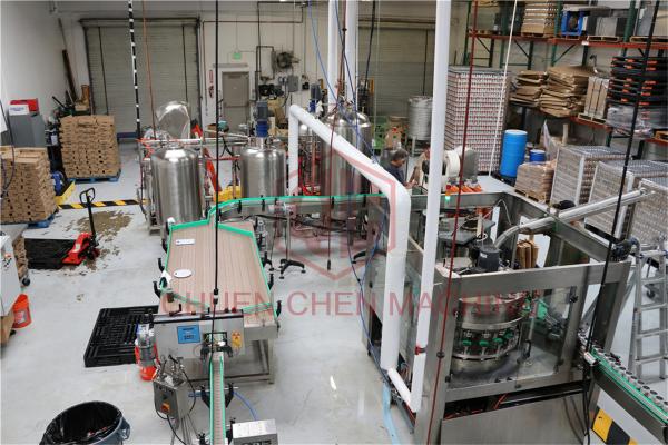 Soft Drink Beer Bottle Filling Machine Beverage Bottling Machine High Speed