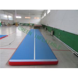 China Higher Pressure Gymnastics Inflatable Tumble Track For Home Wear Resistance supplier
