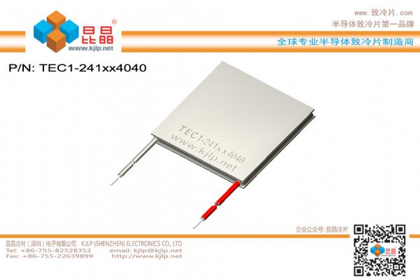 TEC1-241 Series (40x40mm) Peltier Chip/Peltier Module/Thermoelectric Chip/TEC