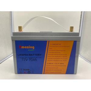 OEM 72v 70ah RV Lithium Battery High Power For Home Appliances