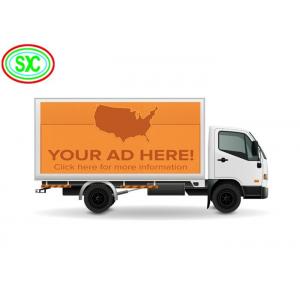 China Waterproof Mobile Truck Led Display , Hd Advertisement Led Mobile Billboard supplier