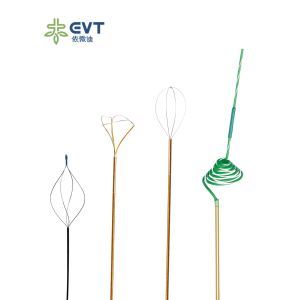 China Four Wire Zero Tip Nitinol Basket Interceptor Type Coil With Detachable Handle wholesale