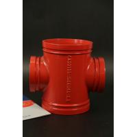 China Polished 4 Way Pipe Fitting With Female End And Pressure Rating 2.5mpa on sale