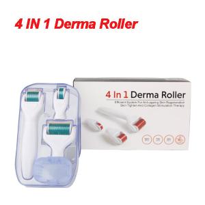 China Titanium / Stainless Steel DRS Dermaroller Skin Roller Derma Roller Kit 4 In 1 supplier