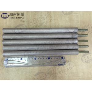 China Salty water heater tank vessle marine Zinc Anode rod ISO DNV BV supplier