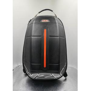 Waterproof Motorcycle Helmet Bag Backpack Rubber Logo  With LED Display