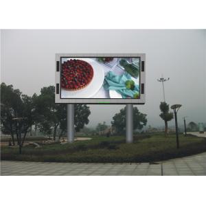 Clear Vivid Image P5mm Outdoor Fixed Full Color LED Display With Great Heat Dissipation 7000cd/sqm