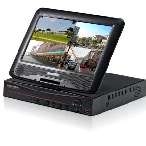 China 1080P 4CH 3 IN 1 AHD DVR WITH 10.1 INCH LCD SCREEN supplier