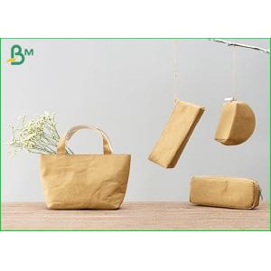 100% Recycle Custom Kraft Liner Paper For Zip Lock Pouch Wallet / Small Bag