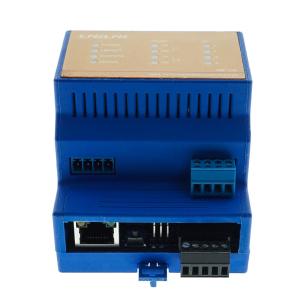 China Do processador mais não ofuscante da automatização do trilho do ruído do módulo de interruptor 24VDC do protocolo IPv6 cor azul supplier