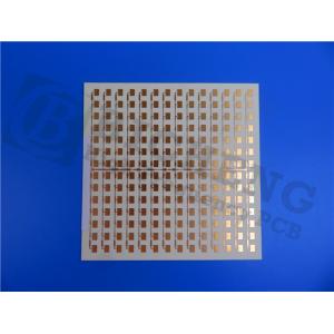 China Double Layer Rogers PCB Built on 12.7mil RO4003C LoPro Reverse Treated Foil for High Speed Back Planes wholesale