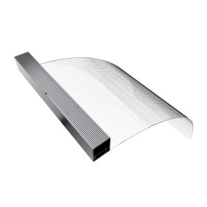 China Crystal Transparant LED Screen Advanced With Dual Functionality on sale