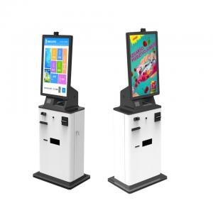 Pantalla táctil Bill Payment Kiosk, caja registradora del pago y envío del uno mismo 27Inch