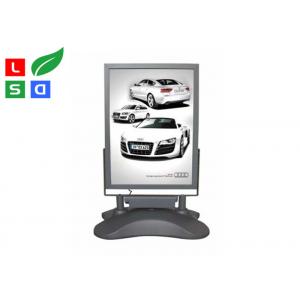 32mm width LED Poster Stand Display Pavement Sign Board For Advertising