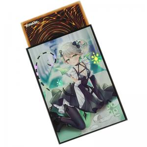 Luvas plásticas feitas sob encomenda de venda quentes do cartão das luvas 62x89mm Art Printed Anime Card Sleeves MTG do cromo de coleção de Yugioh