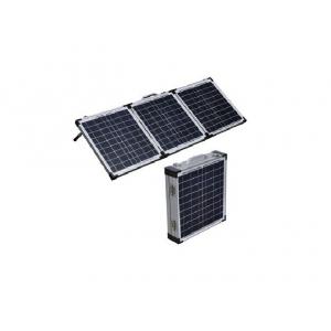 Portable Folding Solar Panels / Crystalline Solar Panel Pre - Installed Controller