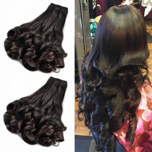 China Malaysian Spring Curly Virgin Hair Funmi Hair Weave Bouncy Curls supplier