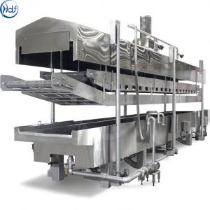 China High quality Double pasteurized cooling air drying production line supplier