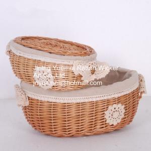 wicker basket willow baskets storage baskets Cheristmas basket wicker bread basket