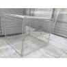 China 4mm Hot Dipped Galvanized Rubbish Cage Metal Garbage Cage Tube 32mm*1.5mm wholesale