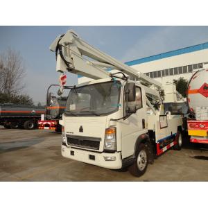 China LHD / RHD Truck Mounted Access Platforms , Arm Lift Aerial Bucket Truck 16m Height supplier