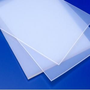 China Virgin Nature PFA Plastic Sheet Non-stick Corrosion Resistant supplier