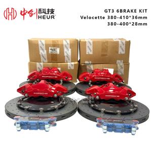 ポルシェ992アップグレード用のホアブレーキカーボンセラミックディスク 410*36mm フロントセット 400*28mm 後部セット