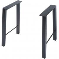 China 22 Inch Coffee Modern Metal Table Legs Contemporary Metal Dining Table Bases on sale