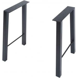 Bases contemporáneas de la mesa de comedor del metal del metal del café de 22 pulgadas de las piernas modernas de la tabla