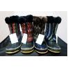 China Warm Sexy Snow Rubber Wool Lined Boots For Women , Working With Ankle wholesale