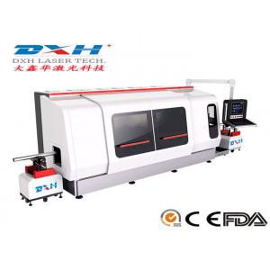 China 500W Metal Laser Cutting Machine / Laser Tube Cutting Machine Chiller Coolding Type supplier